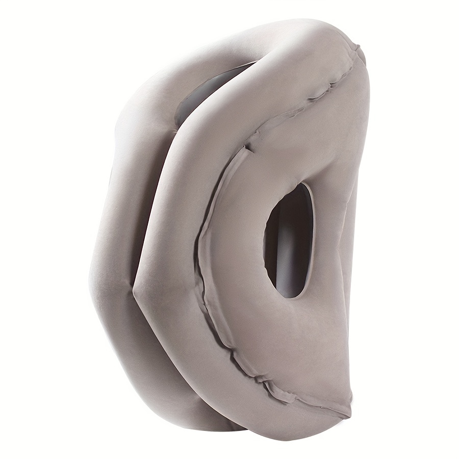 Inflatable Travel Pillow,Multifunction Travel Neck Pillow For Airplane To  Avoid Neck And Shoulder Pain,Support