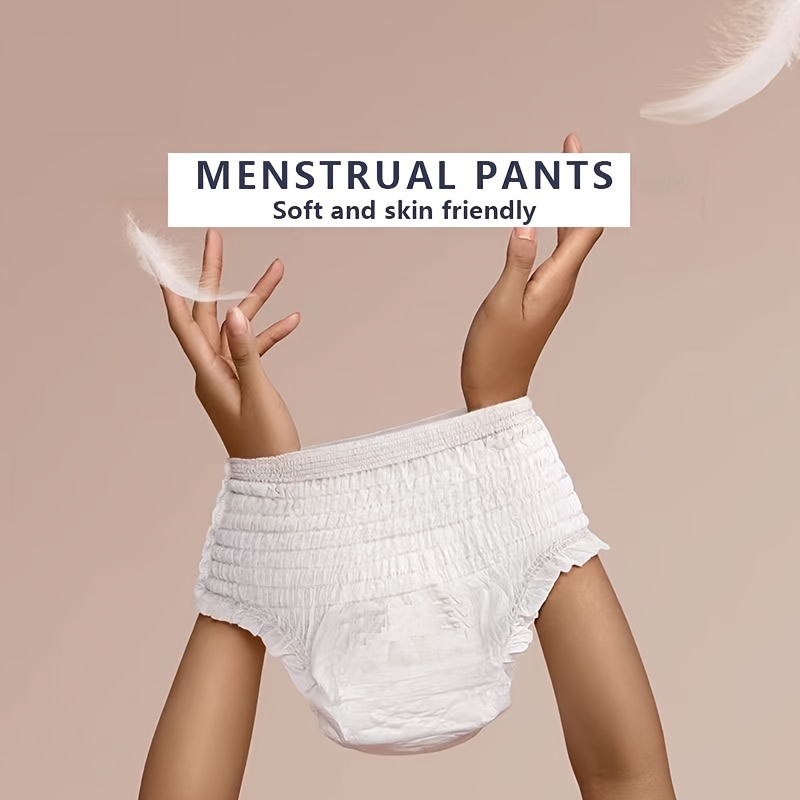 2 Pack Period Relief Pants, Night Sanitary Napkin, Restful Sleep During  Menstruation, Menstrual Period, Puerperium Period Pants Type Sanitary  Napkin S