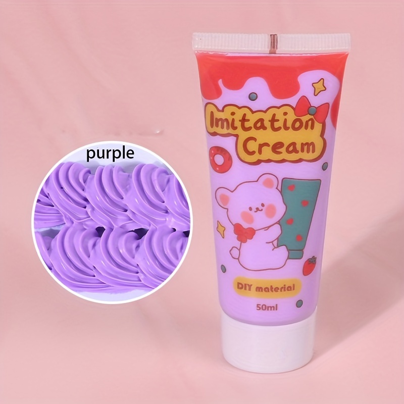 Simulation Cream Glue Diy Material Mobile Phone Case - Temu