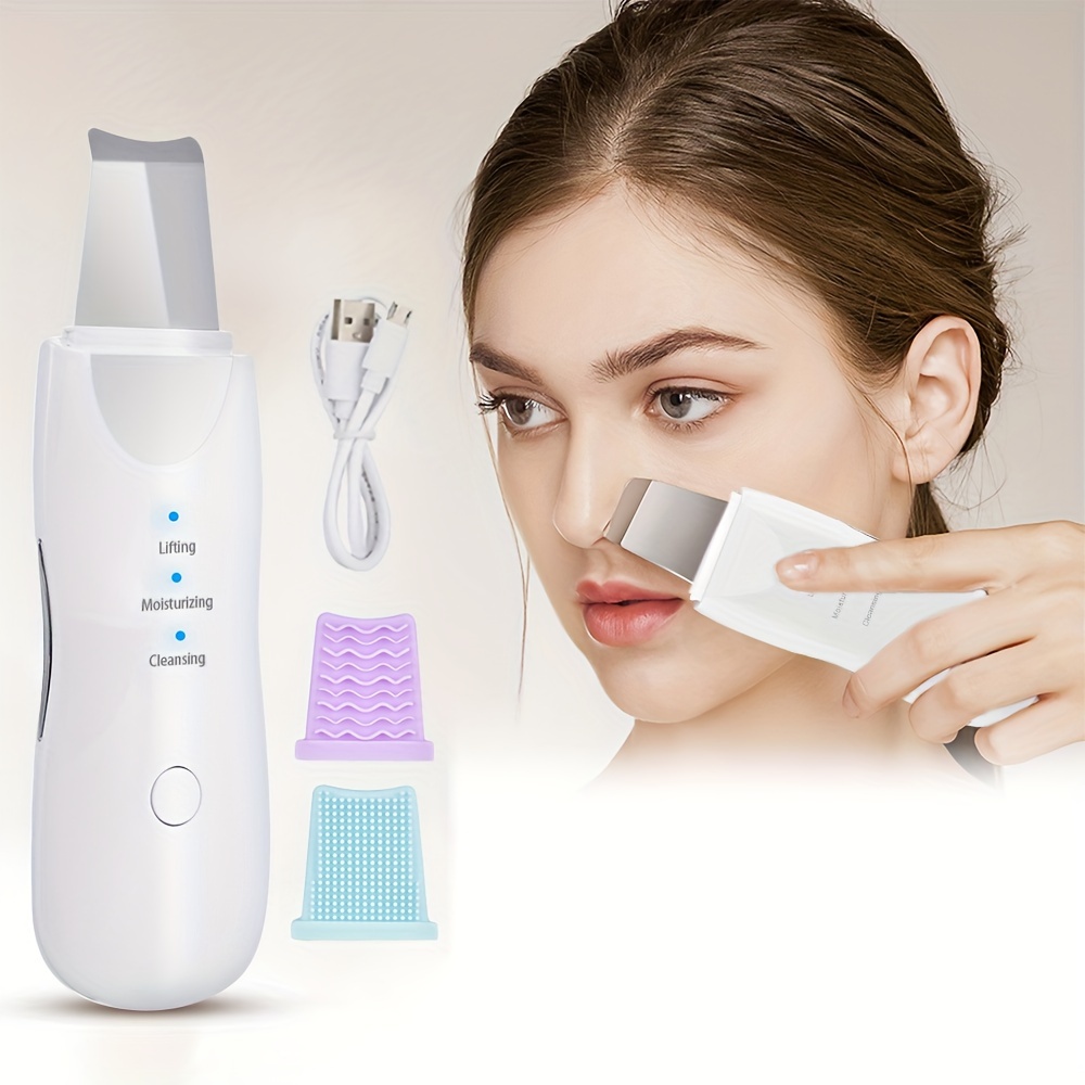 Skin Scrubber Face Spatula Skin Spatula Cleanser With 4 - Temu