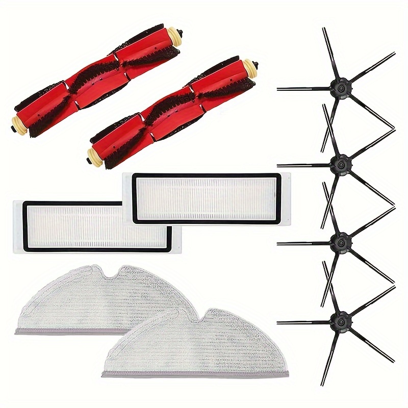 Pièces de rechange pour Xiaomi Aspirateur Roborock S5 Max S6 Max S6 Pure S6  MaxV S50 S51 S55 S60 S65 S5 S6, Accessoires kit Brosse Principale, Filtres