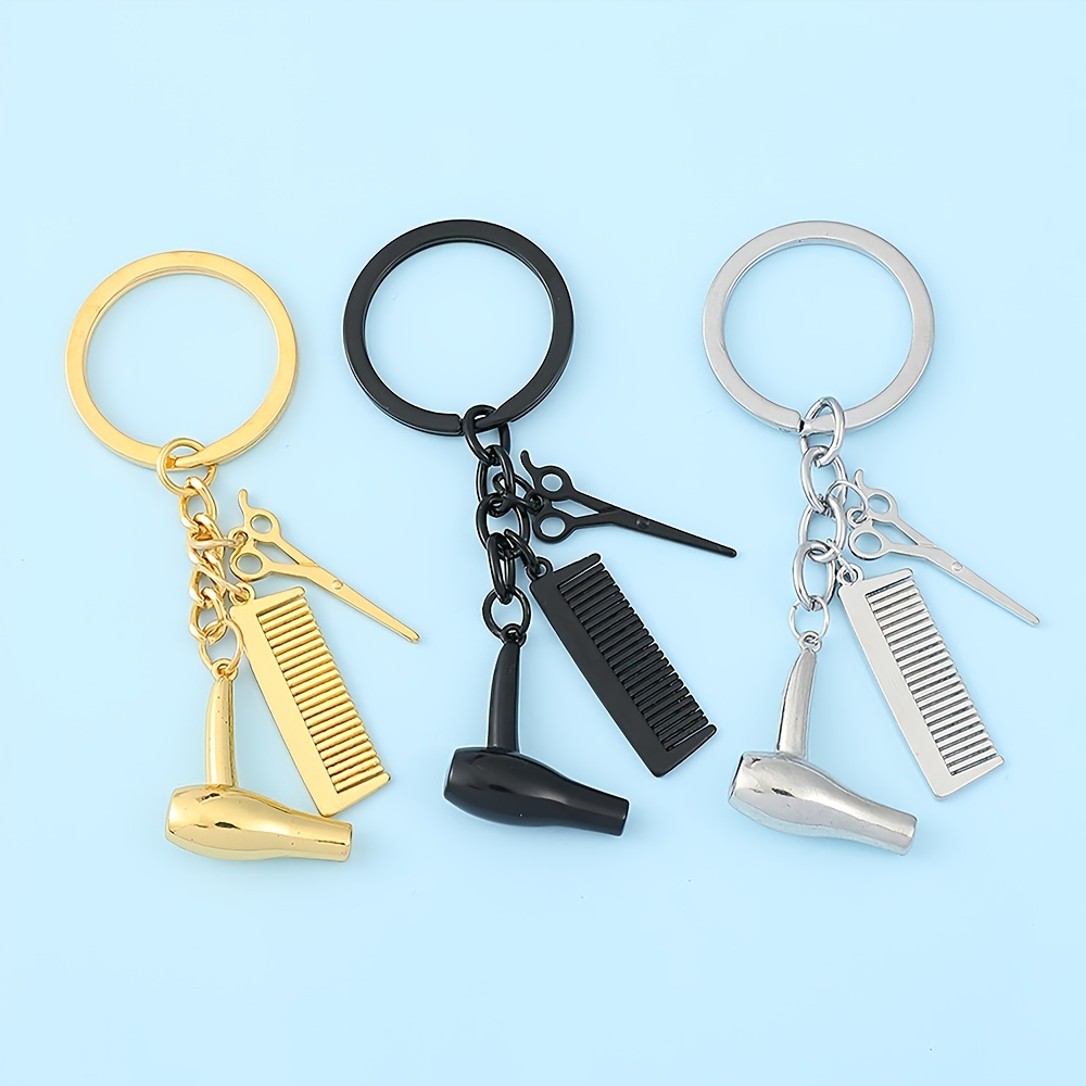 BESPORTBLE 4 Pcs key chain keyrings for car keys hairdresser gift keychain  keychains for keys hairdresser charm keychains creative key rings keychains