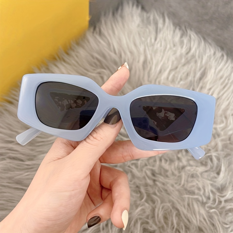 Large Oval Frame Fashion Sunglasses For Women Men Hiphop Brand Designer  Glasses Photo Booth Props For Beach Party, Uv400 - Temu