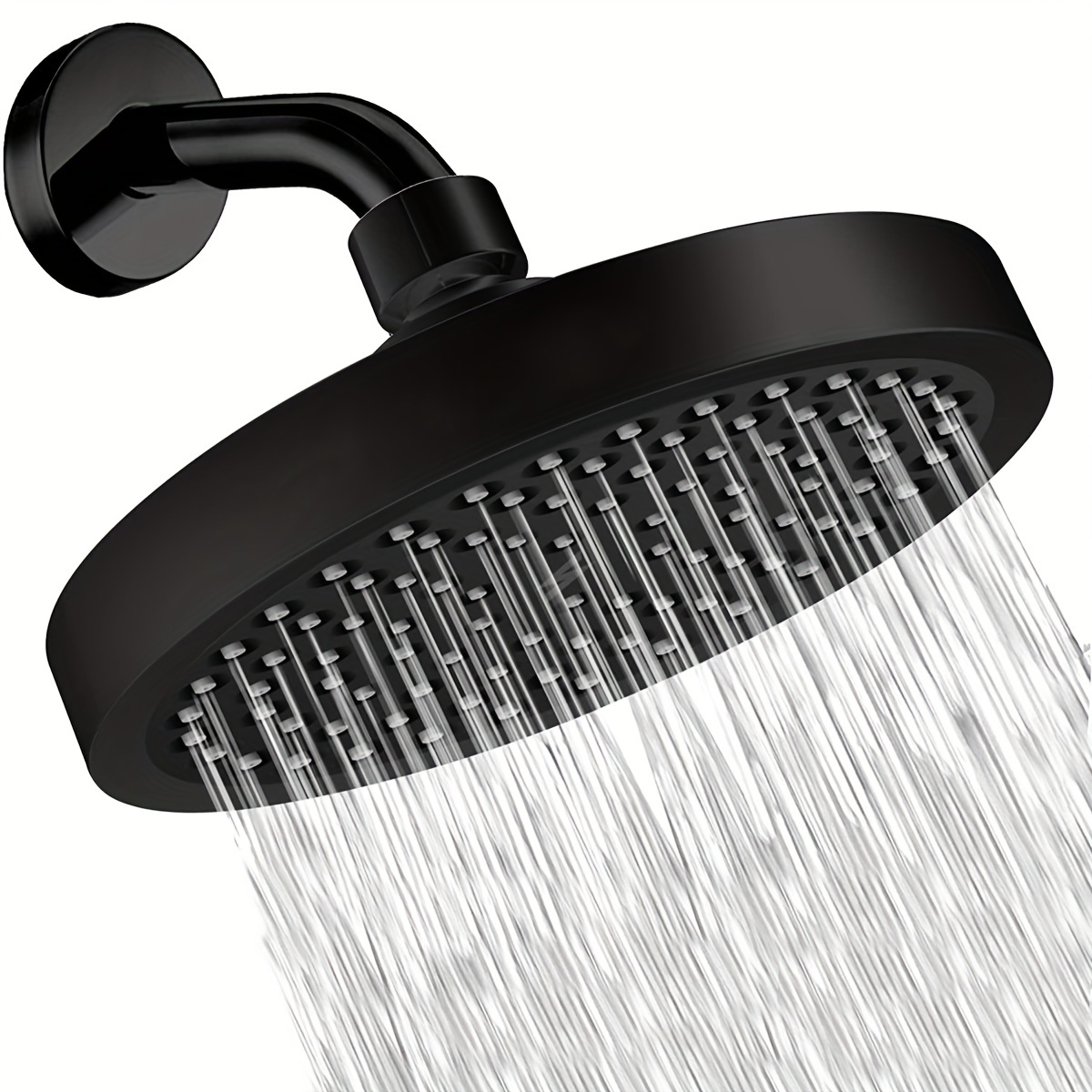 Alcachofa de ducha negra, cabezal de ducha premium, ducha de alta presión,  ducha de mano con ahorro de agua, duchas de mano con 3 modos de  pulverización de ducha de alta presión