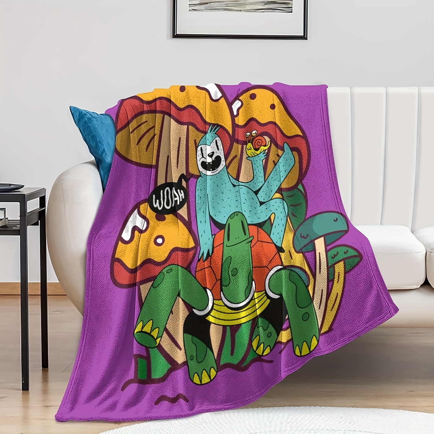 Halloween discount sloth blanket