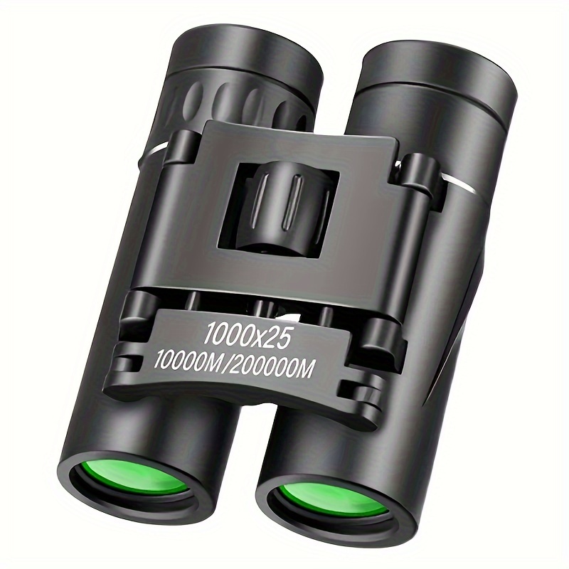 Binoculares, Mini Binoculares, Lente FMC con Prismáticos de Largo Alcance  BAK Prisma (XH-203,10X25)