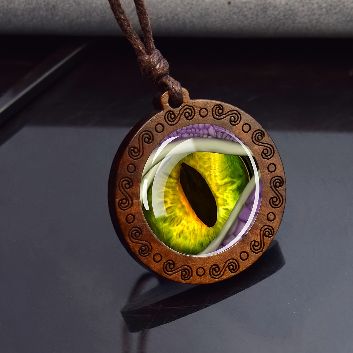 Dragon shop eye necklace