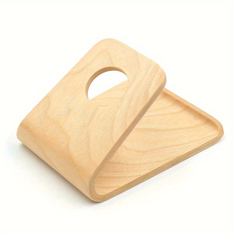 wooden mobile phone holder curved wooden wooden Temu United Arab