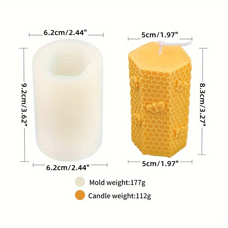 Cylindrical Pillar Candle Molds for Candle Making DIY Soy Wax Beewax  Handmade Supplies Moulds 