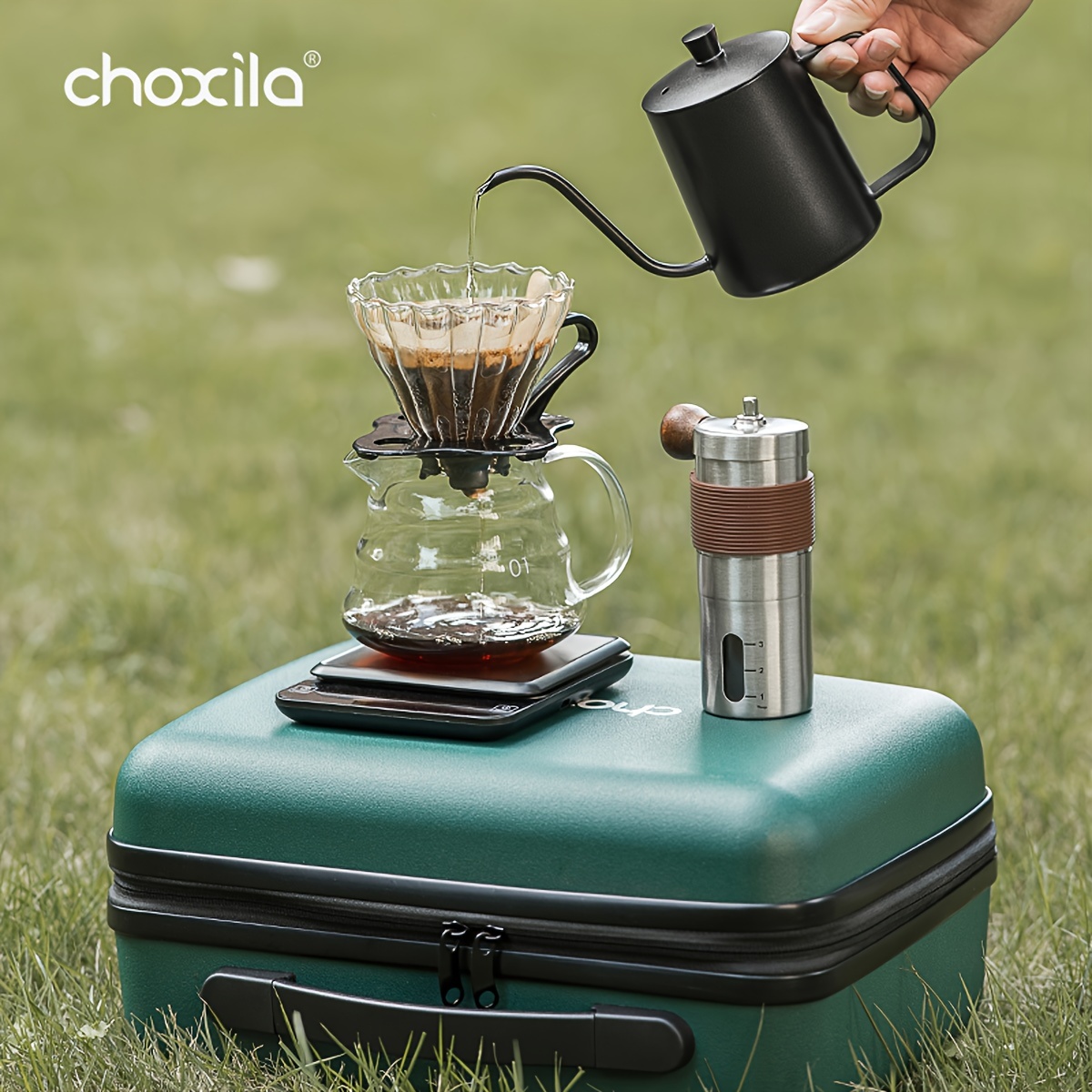 Pour Over Coffee Kit - Minimal Travel Coffee Dripper Mug Set – EILONG®