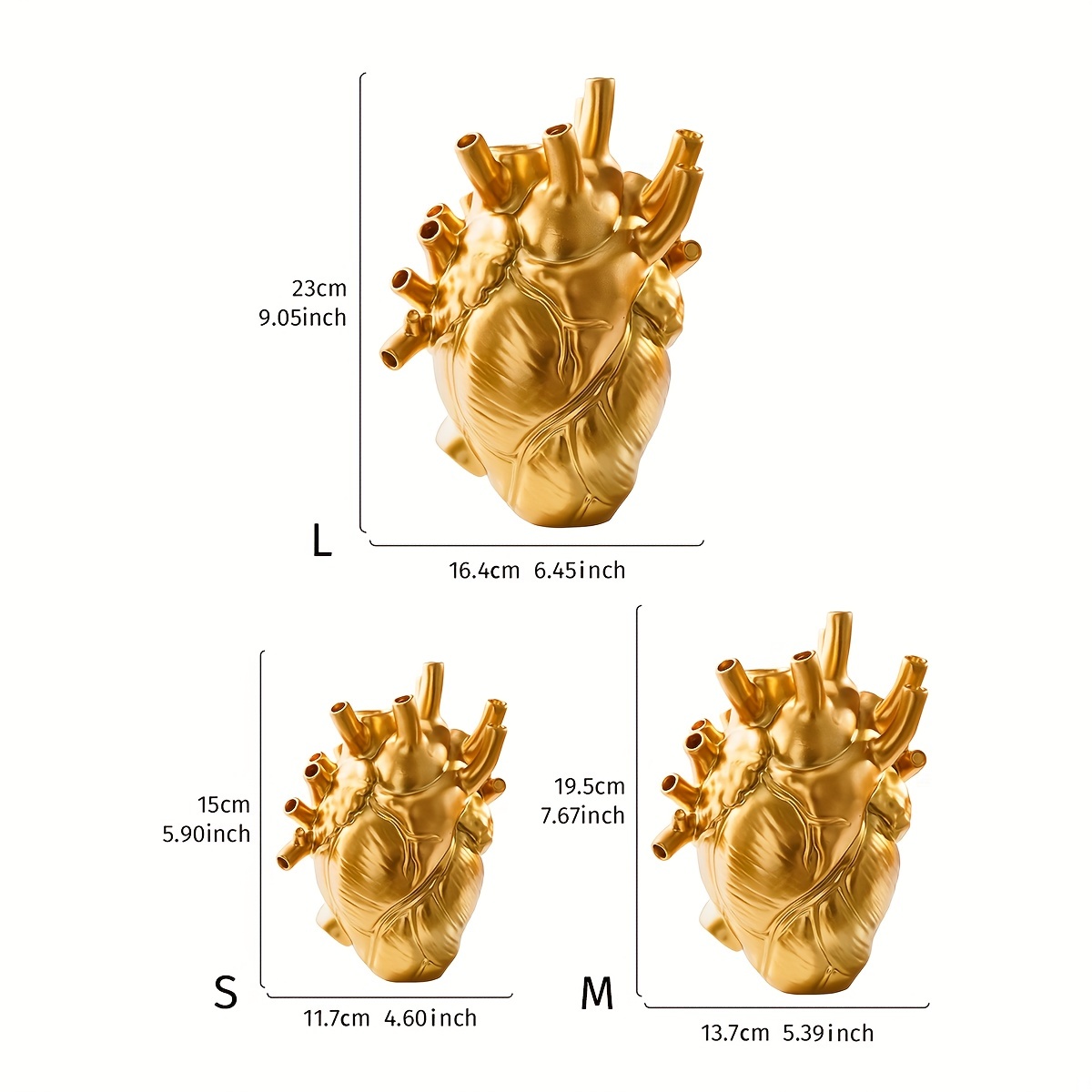 Heart Shaped Flower Pot Vase In Shape Human Heart Home - Temu