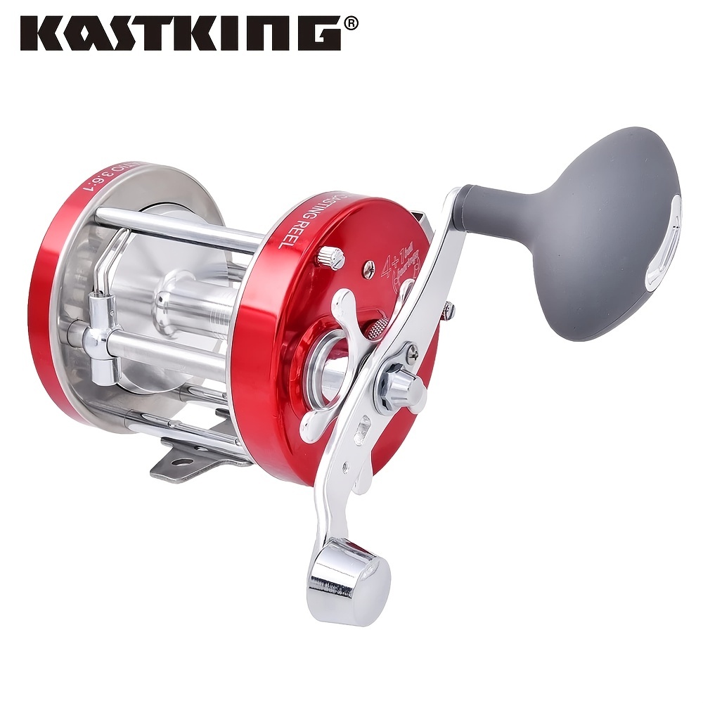 Super Light Saltwater Fishing Reel - KastKing Rover All Metal Body 6+1 Ball  Bearings Cast Drum Baitcasting Reel - 7000, 8000, 9000 Series