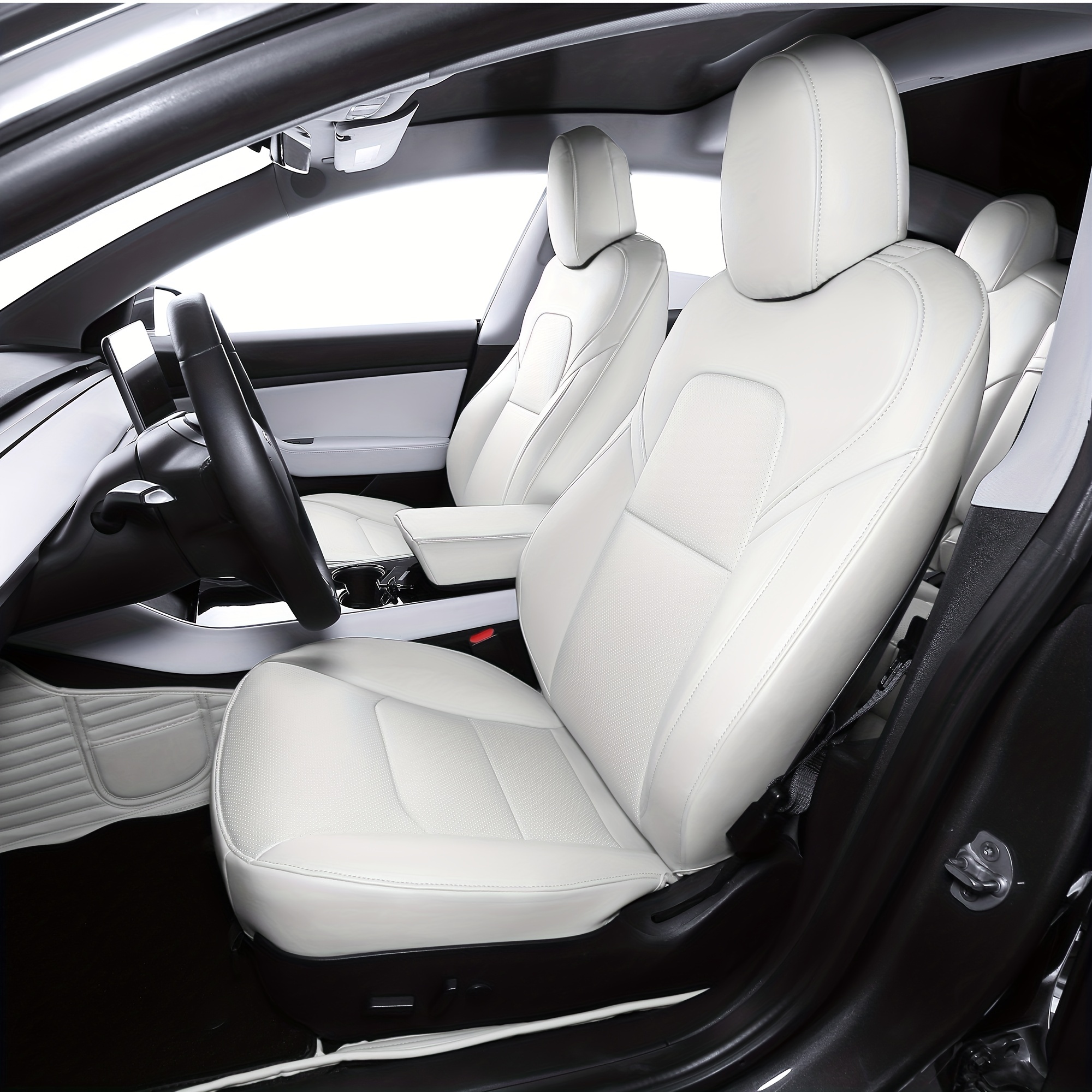 Werten Sie Ihr Auto Für Das Model 3/y Mit Luxuriösen Sitzbezügen