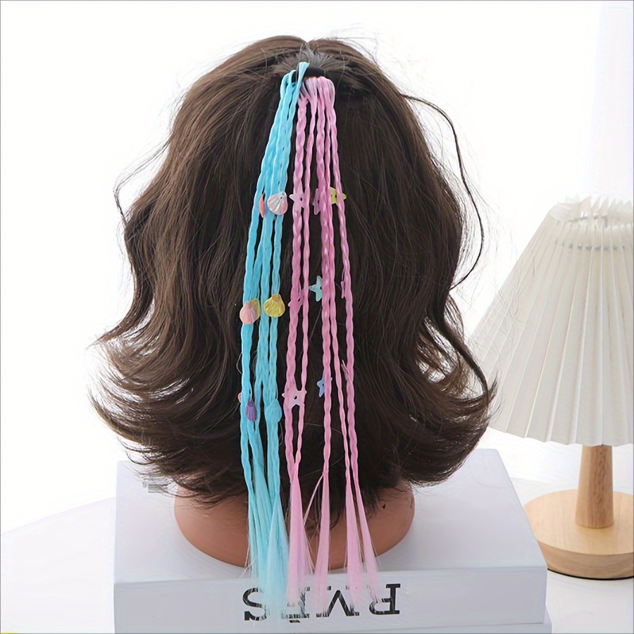 Colorful Rubber Hair Bands Braids