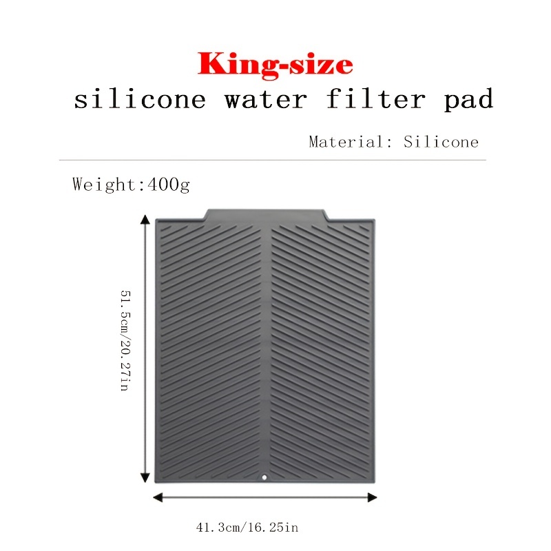 Silicone Drying Pad Silicone Drain Mat Silicone Drainage Pad - Temu