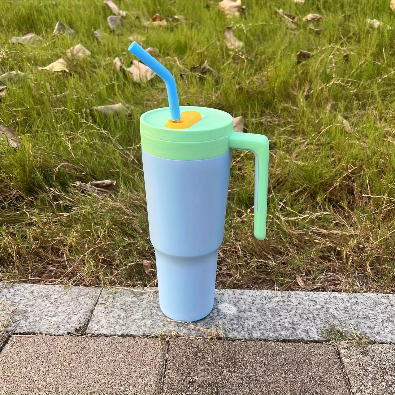 1200ml Stainless Steel Water Bottle with Handle - Leakproof