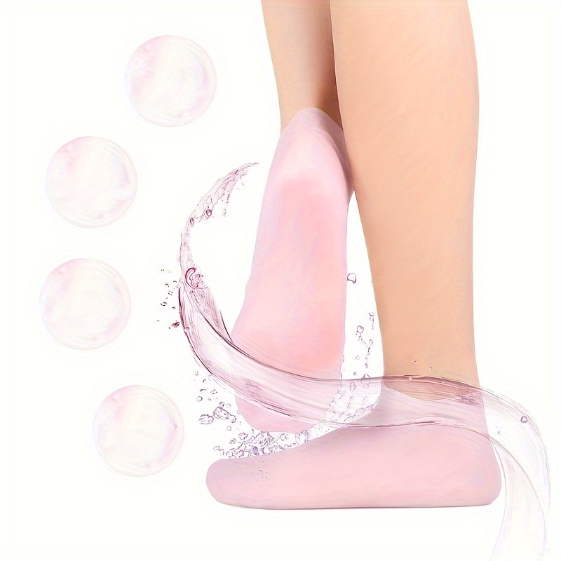 Silicone Gel Moisturizing Socks pedicure Socks Repairing Dry - Temu