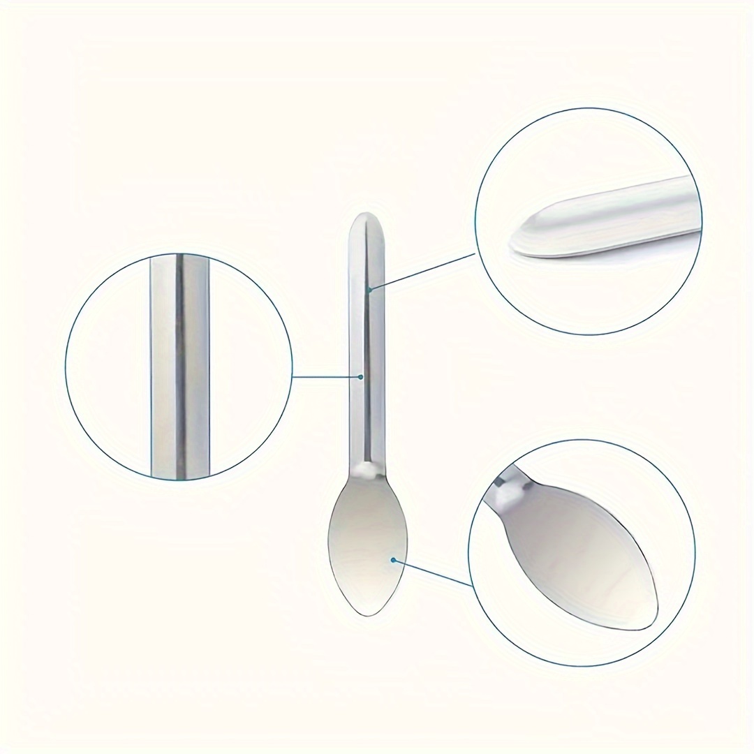 20pcs Lab Micro Spoon Shovels for Medicine Filling