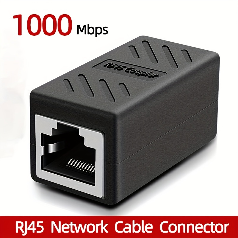 Câble Répartiteur Ethernet Rj45,Adaptateur De Câble D'Extension Réseau Lan Ethernet  Répartiteur Rj45 Mâle À
