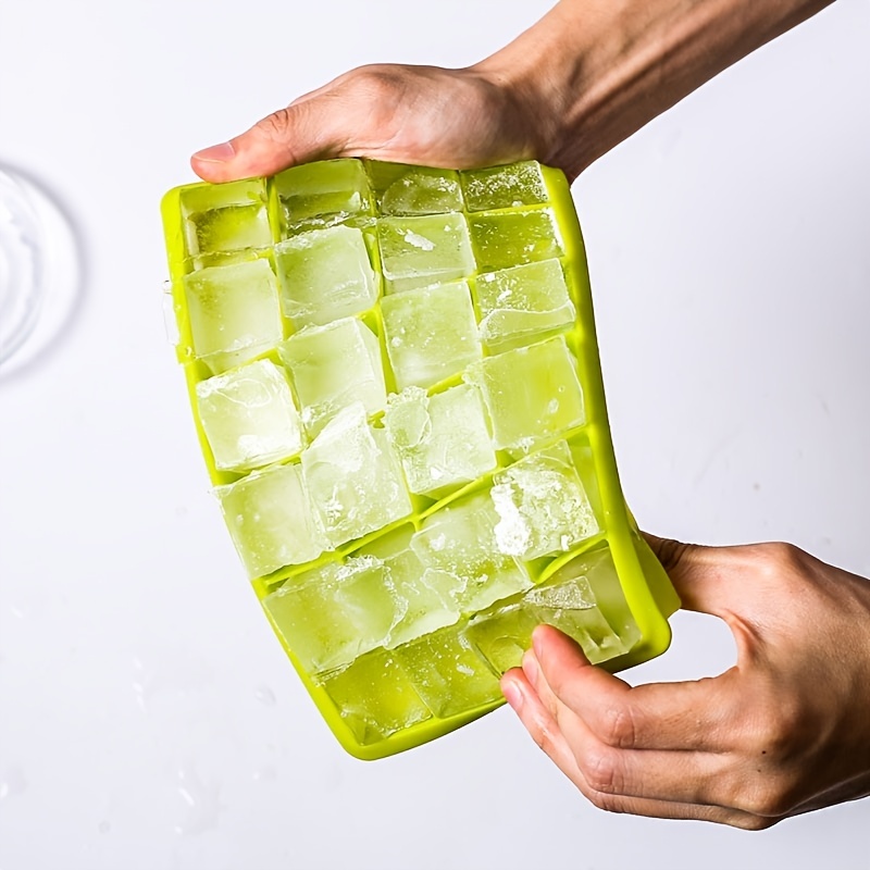 Long Silicone Giant Silicone Ice Cube Square Tray Mold Non - Temu