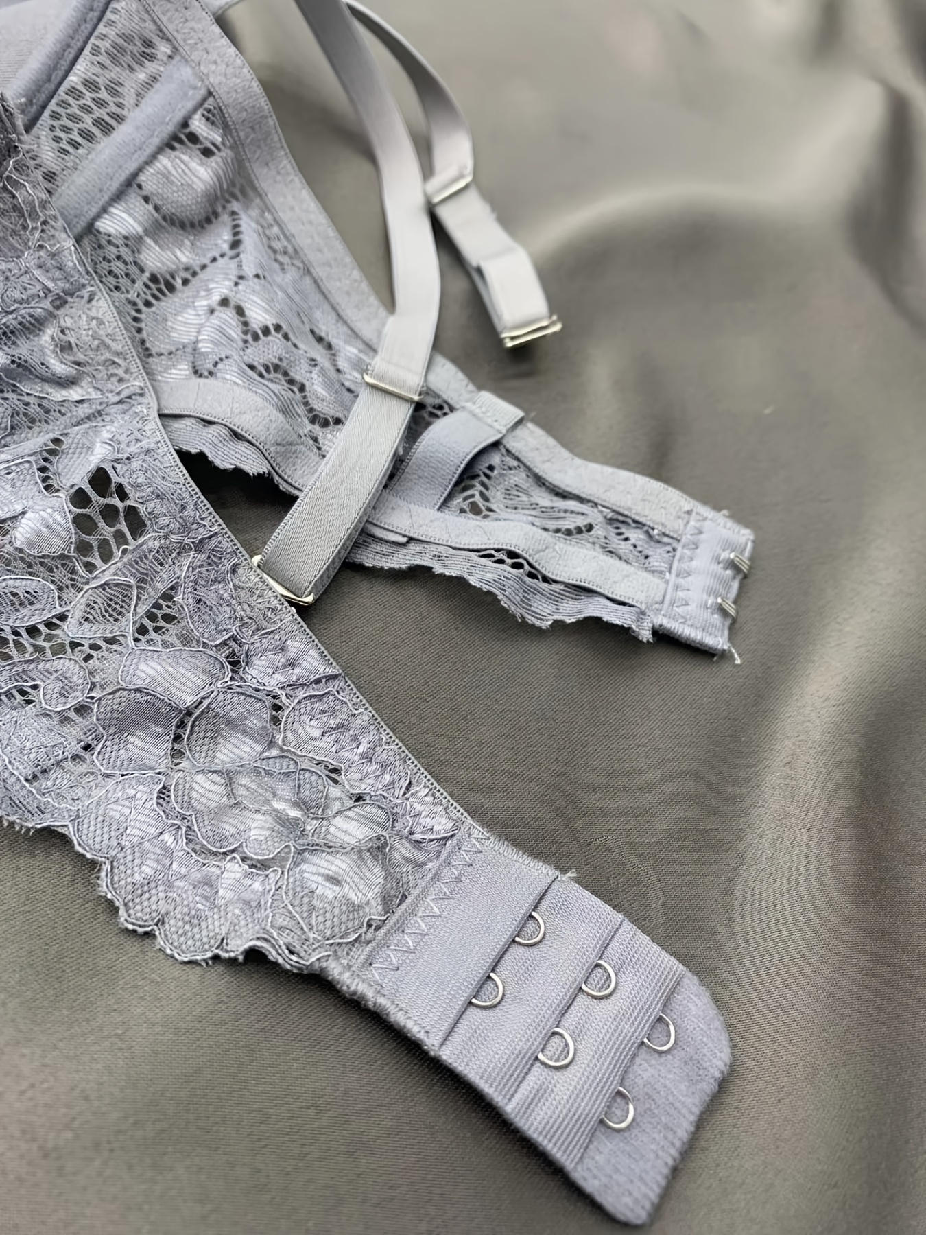Soft Thin Lace Trim Push Underwire Bra Women's Underwear - Temu