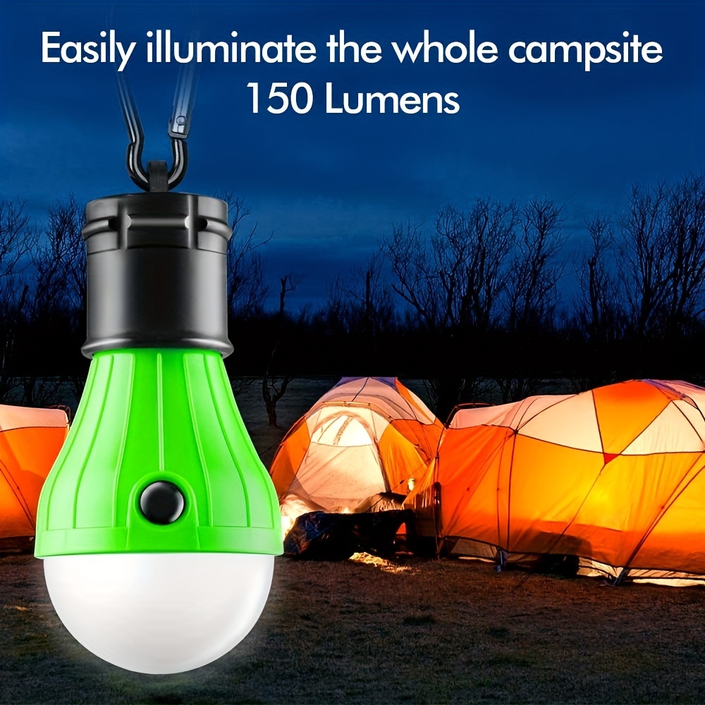 Camping Lights, 3 Lighting Modes, Portable Battery Operated Emergency Led  Tent Light For Camping Hiking Fishing - Temu