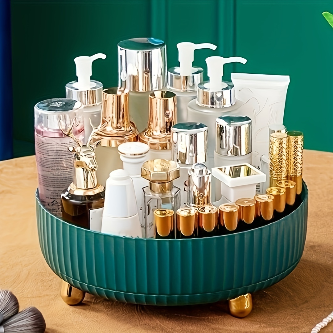 Zerodeko 4 Pz Scatola Accessori Combinata Organizer Per Cosmetici Porta  Bustine Di Tè in Plastica Cestino Portaoggetti Impilabile Contenitori  Perlato