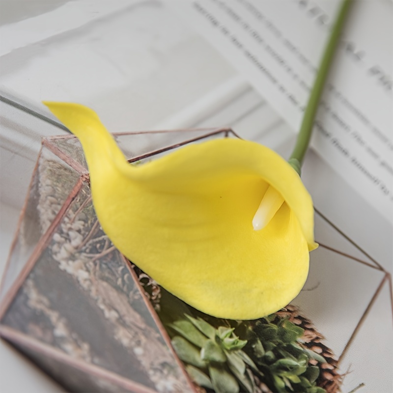 Calla Lily Life Sized Bouquet Paper Flower - Temu