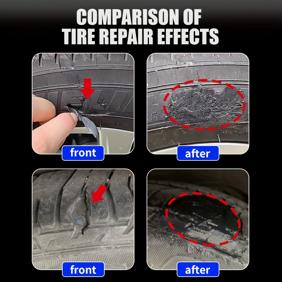 Loolifl Tire Repair Glue For Car, Motorcycle, Bicycle, Wheel, Puncture,  Crack, Pinhole, Sealer, Super Strong Adhesive Rubber Repair Glue