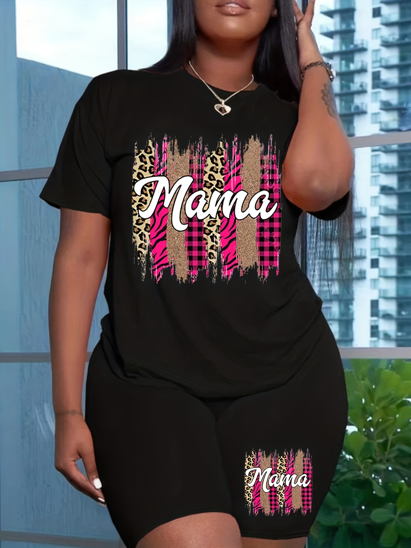 MAMA 2-piece Tunic and Pants Set