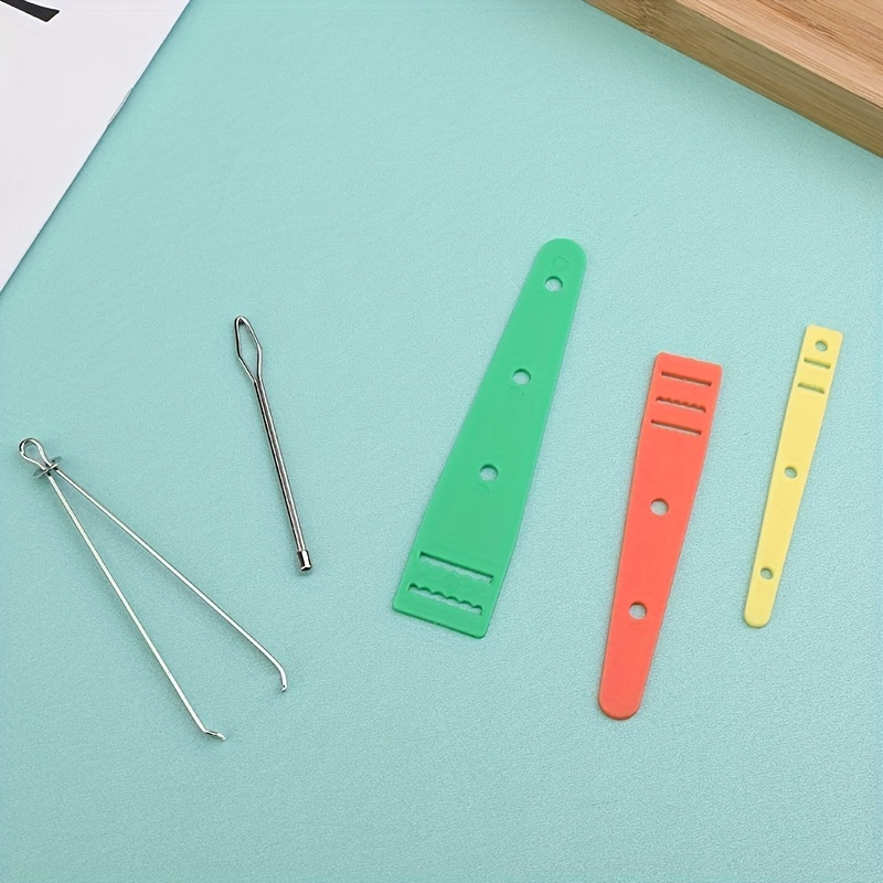 Sewing Loop Kit Drawstring Threader Tools Set Threader Metal - Temu
