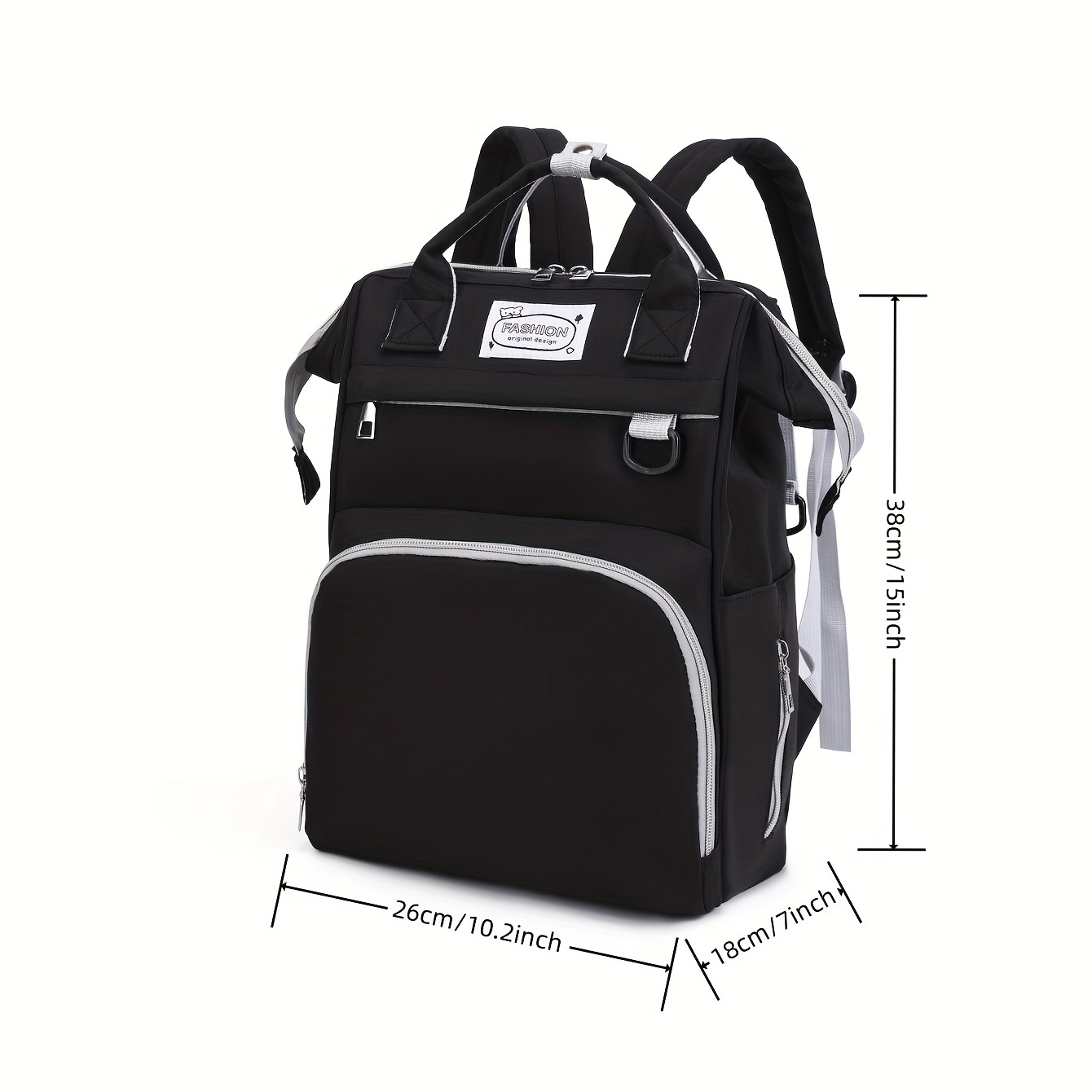 Large Capacity Double Shoulder Mama Bag for Mothers & Babies