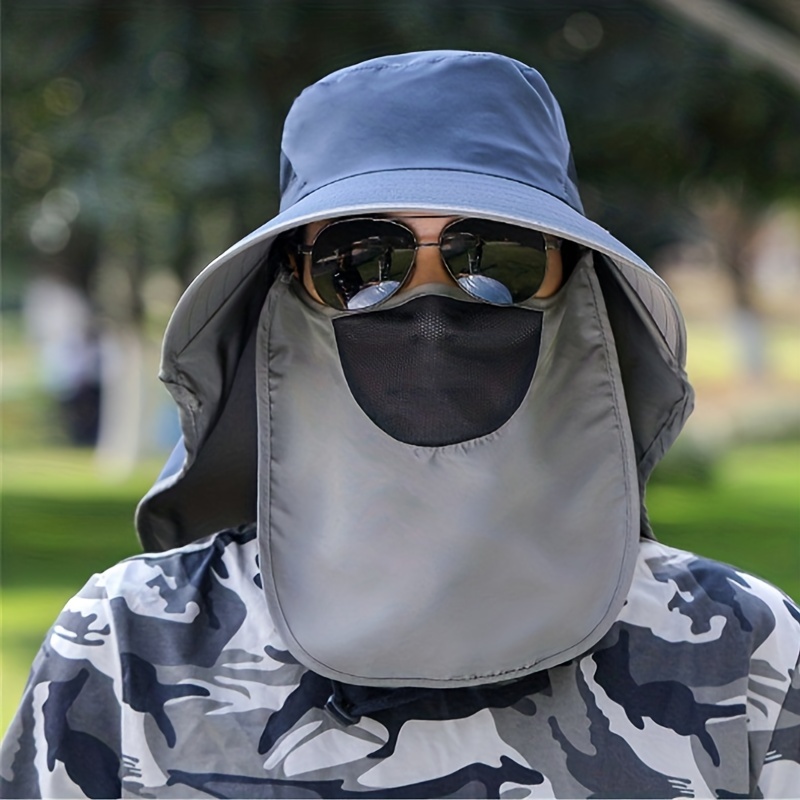 Outdoor Breathable Sunscreen Anti mosquito Bucket Hat Face - Temu