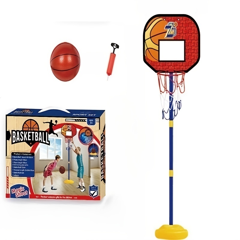 Kids Basketball Hoop With Small Basketball, Adjustable Height, Indoor  Basketball Hoop, Outdoor Shooting Toys, Backyard Games, Mini Basketball Hoop,  Basketball Stand For Boys And Girls - Temu