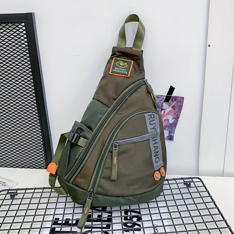 Men's New Multi functional Casual Chest Bag Waterproof - Temu