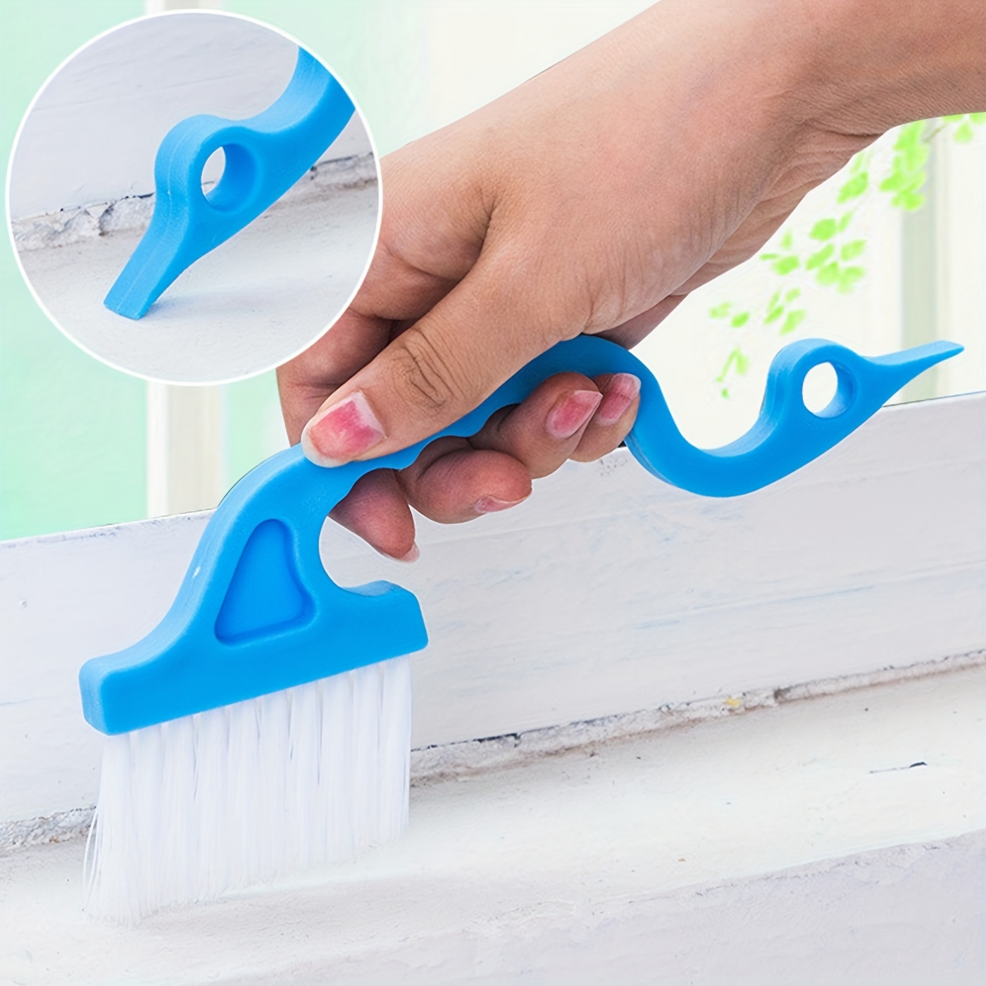 Crevice Cleaning Brush For Windows, Doors And Other Household