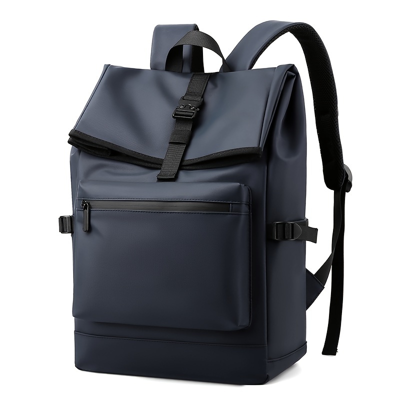 Men's High Quality Oxford Fabric Travel Backpack - Lightweight Large Capacity Laptop Bag with Adjustable Padded Shoulder Straps, Multiple Zippered Compartments & Buckle Closure for Business, Commuting, Daily Use, Daily Use Bag | Minimalist Backpack | Durable Travel Bag, Backpack for Travel