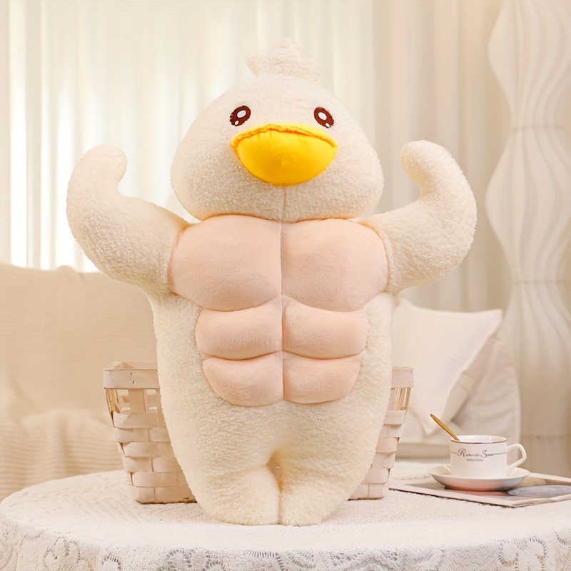 Cuddly Adorable Fitness Frog Fitness Duck Pillow Cute Doll - Temu Bahrain