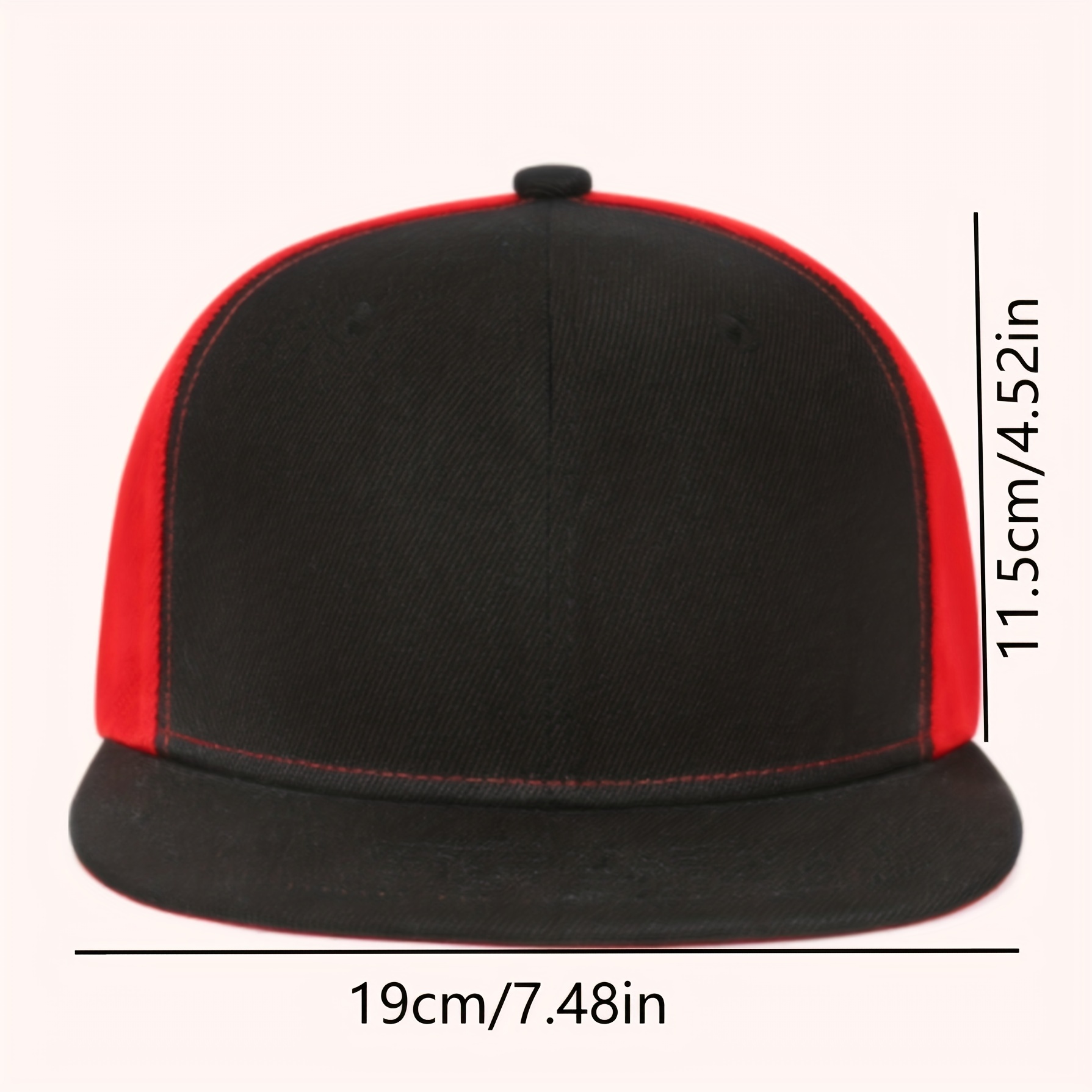Men's Flat Brim Fitted Sports Cap