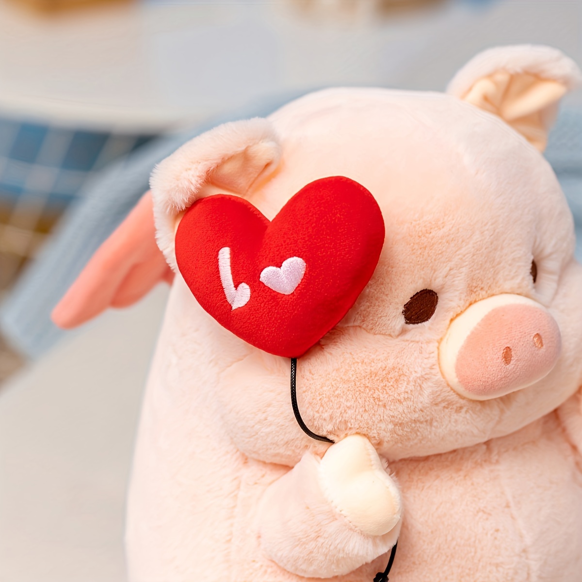 Adorable Kawaii Angel Pig Plush Toy Soft Stuffed Animal - Temu Canada