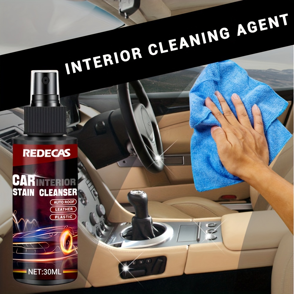 Chipex Car Interior Cleaner & Dashboard Cleaner | Removes Dust & Dirt &  Leaves Satin Finish & New Car Smell | Cleaning Spray for Leather, PVC
