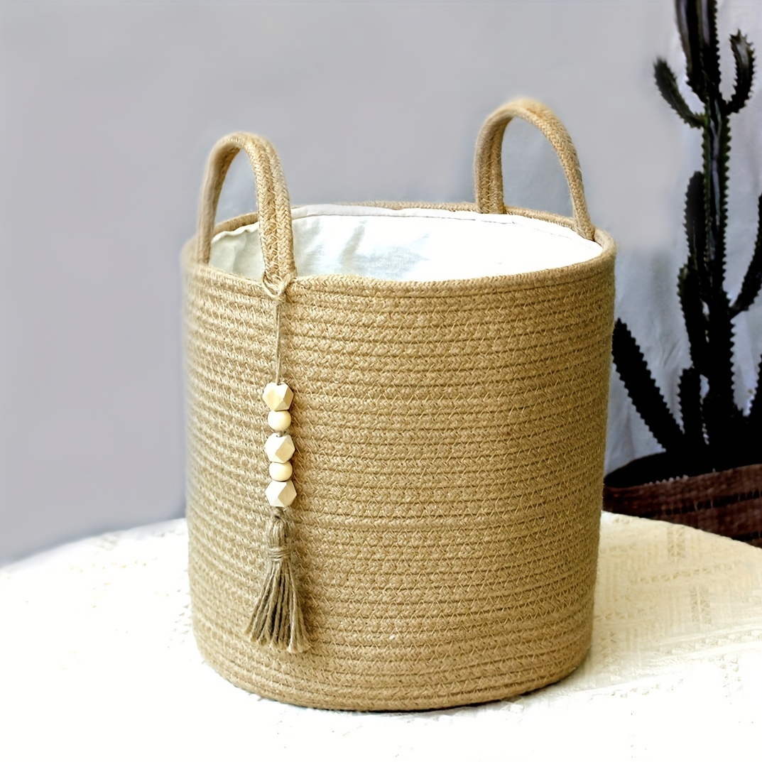 Member's Mark Decorative Handwoven Storage Baskets, 17.25” L x 13