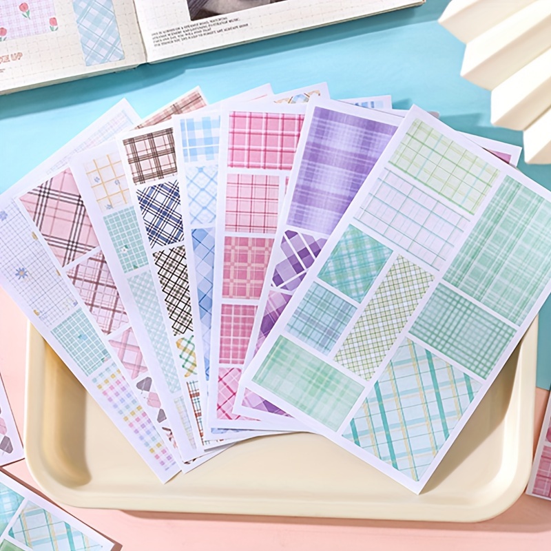 Diy Precut Decoration Stationery Diary Sticker Planner Index - Temu