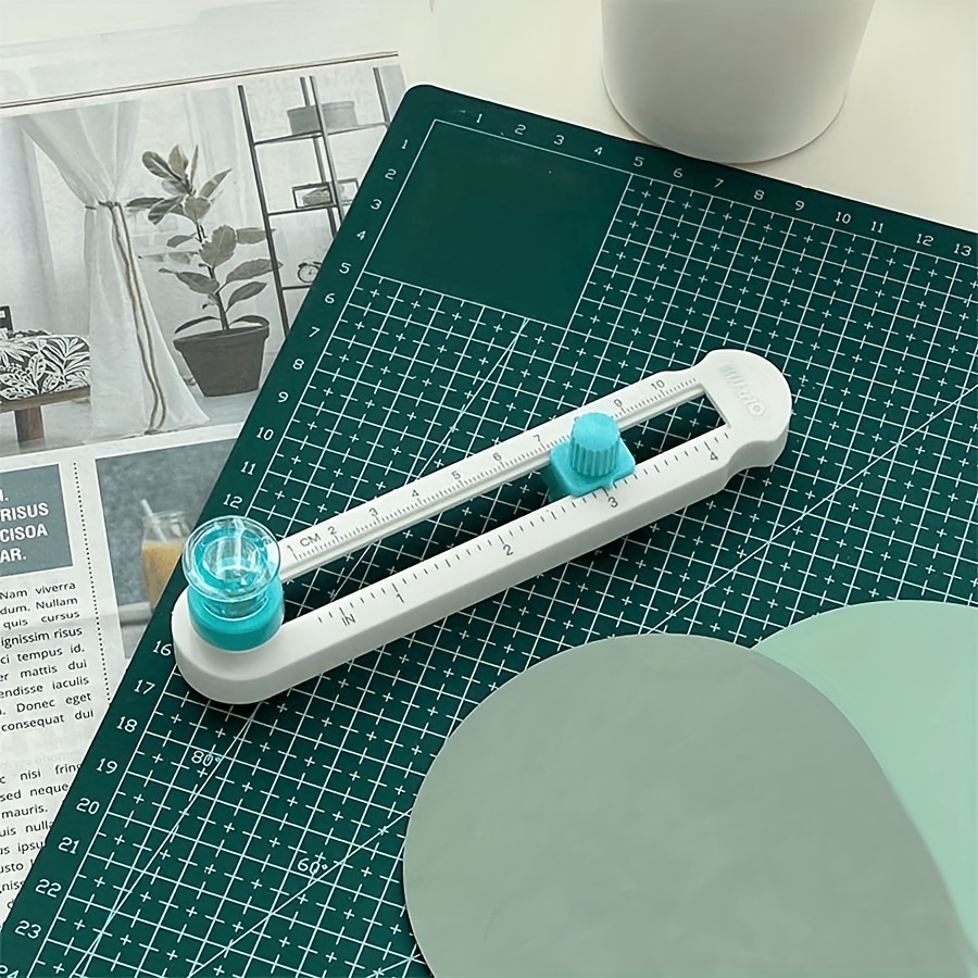 360° Paper Cutter Diy Round Paper Cutter Cutting Diameter Is - Temu