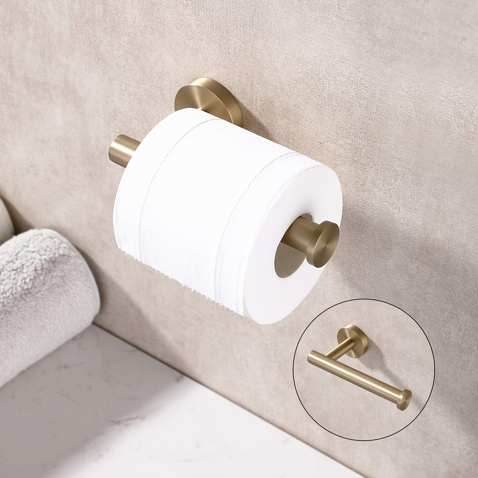 Toilet Roll Holder Stainless Steel Toilet Paper Holder Tissue Dispenser For  Bathroom And Kitchen Contemporary Style Wall Mounted Polished Steel