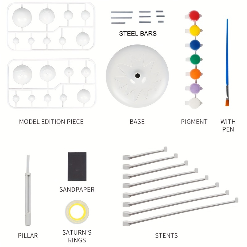 SeekFunning Learning Toys Solar System - 8 Planets Solar System Model with  Projector, Talking Space Toys for Kids Gifts