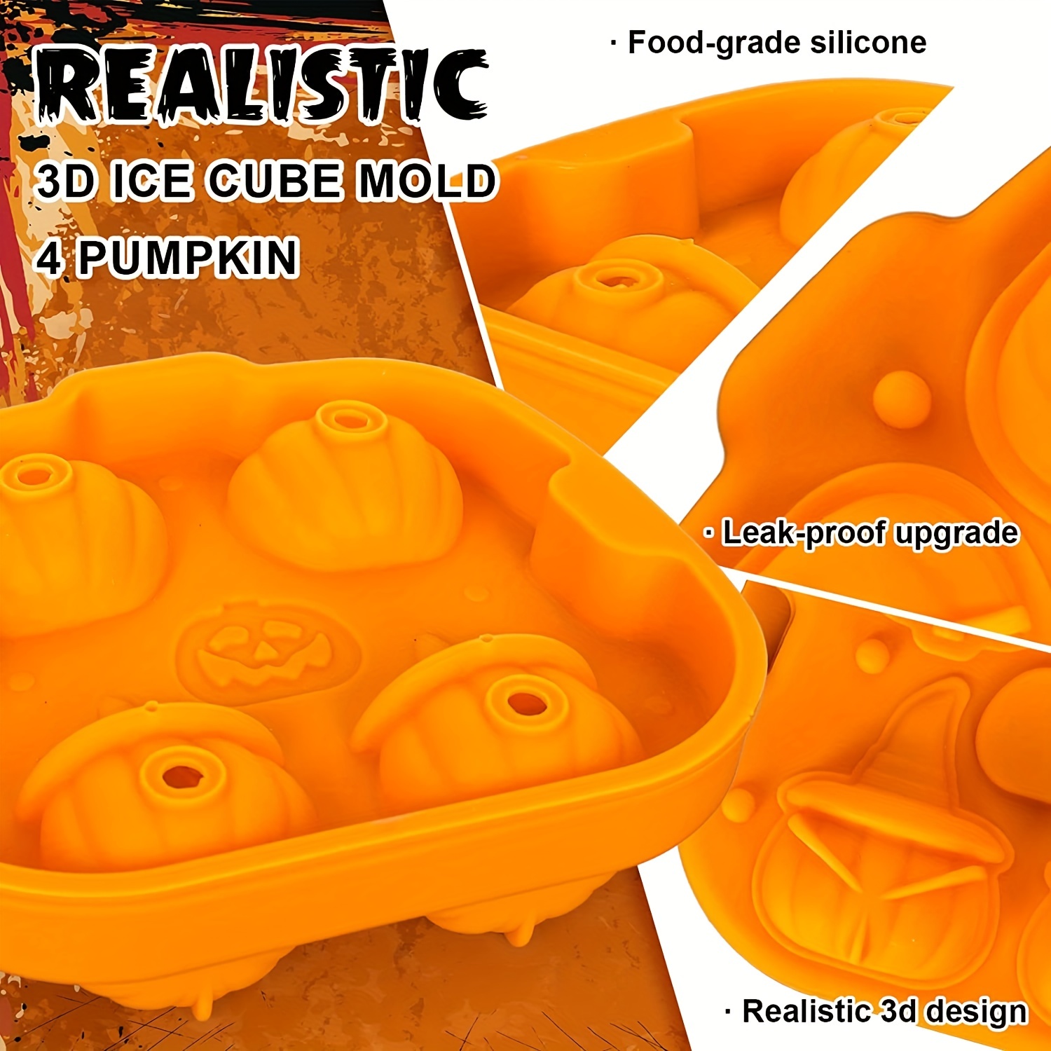 Pumpkin Ice Mold