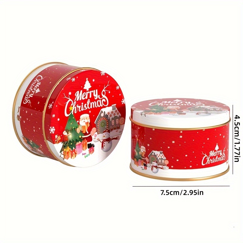 Christmas Round Storage Containers