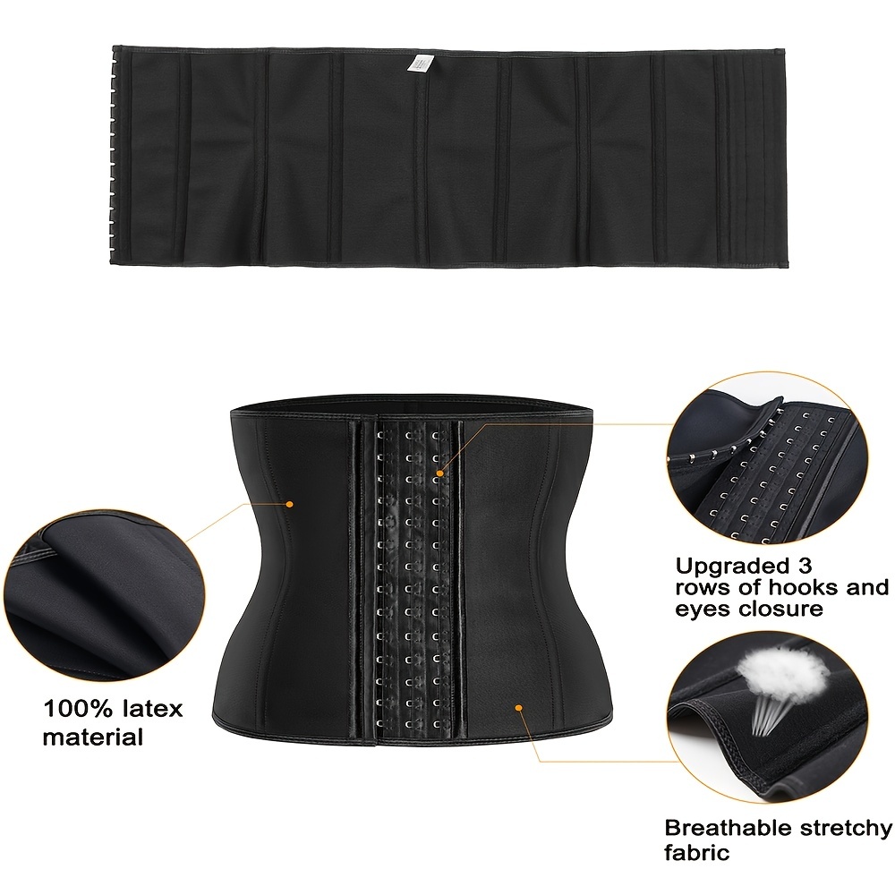 Waist Trainer Shapewear Belt Breathable Latex Tummy Control - Temu