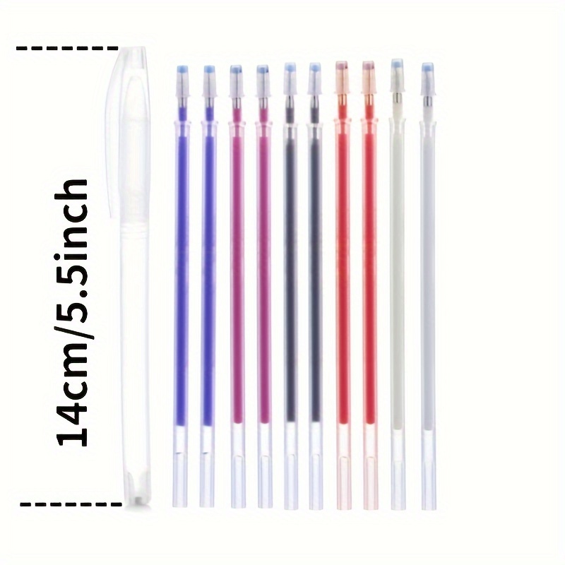 Empty Pen With Refills High Temperature Erasable Fabric - Temu